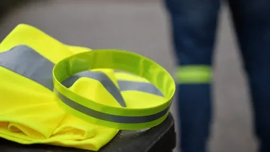 Magiczna tuba pokazała dzieciom, dlaczego odblaski mają znaczenie