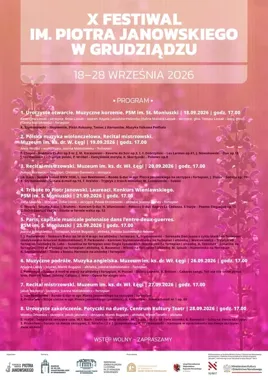 X edycja Festiwalu im. Piotra Janowskiego