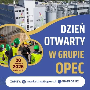 W Grudziądzu rusza Dzień Otwarty Grupy OPEC. Kulisy ciepła i energii