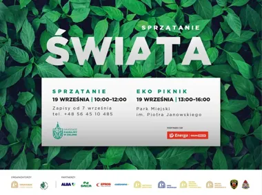 Sprzątanie Świata i Eko Piknik Grudziądz Zagrajmy w Zielone