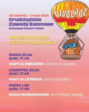 Balony nad Grudziądzem – poranny pokaz może być najpiękniejszy
